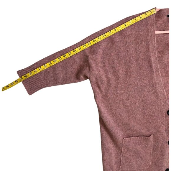 Eileen Fisher Mohair Blend Longline Cardigan Pink 2X Wool Mohair - Picture 12 of 12